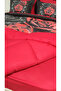 Karagül 5D Digital Printed Cotton Sleeping Set with Double Elastic Sheets, 6 Pieces - 2