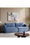 LUMERA 4 SEATER SOFA - BLUE