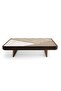 NATHAN COFFEE TABLE MARBLE - BROWN WHITE - 5