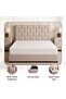 AETHER QUEEN BED 160X200 CM - BEIGE - 7