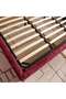 RUBY SUPER KING BED 200X200 - RED - 4