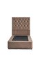 THALASSA SINGLE BED 120X200 CM - BROWN - 5
