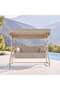 BELVEDRE OUTDOOR SWING - BEIGE - 2