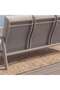 GRAYSON OUTDOOR SOFA SET 3+1+1+CT - BEIGE - 5