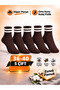 Medium Conch Booties College Cotton 5 Pairs - 4