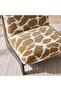 TRIESTAN SINGLE SEATER SOFA - WHITE & BROWN - 3