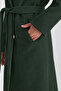 Green Cashmere Coat - 7