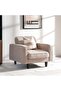 BRICT SINGLE SEATER SOFA - BROWN