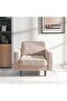 BRICT SINGLE SEATER SOFA - BROWN - 2