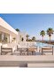 MODERN COLLECTION OUTDOOR SOFA SET 3+1+1+2 COFFEE TABLE - GREY & CREAM