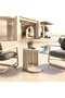 MAJESTIC OASIS OUTDOOR SIDE TABLE - LIGHT SAND