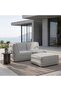 VARASTILE OUTDOOR OTTOMAN - GREY - 5
