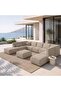 VARASTILE OUTDOOR MODULAR CORNER SOFA - SAND STONE - 6