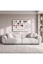 FULHAM 4 SEATER SOFA - BEIGE - 2