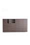 BEESLY OFFICE CABINET MEDIUM - DARK OAK & MIDDLE GREY - 7