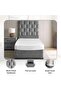 AETHER SINGLE BED 120X200 CM - GREY - 7