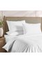 HH Signature 1000TC Cotton Sateen 3-Piece Super King Duvet Cover Set - 260x220 White