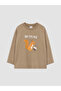 Crew Neck Printed Men's T-Shirt
