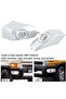 Car Fog Light, 2pcs Front Fog Light Assembly Halogen Driving Lamp Replacement for FJ Cruiser XJ10 2007‑2014 - 7