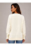 Women's Boat Neck Textured Knitwear Sweater 27K12317-16 - 3