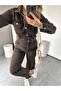 Orj Zr Brand Long Sleeve Brown Jean Overalls - 5