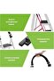 BESTONE 4-Step Foldable Step Ladder, Sturdy Steel Folding Stool with Wide Anti-Slip Pedals for Home, Kitchen, Garden & Office (White, 4 steps) - 3
