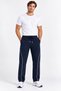 Men's Ribbed Baggy Sports Sweatpants with 2 Straps, Comfortable Fit, Wide Legs, Black, Smoked Grey, Navy Blue