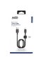 iPhone charging cable USB to Lightning connector, 1 meter long, for perfect compatibility with