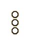 Samsung Galaxy S25 Compatible Kl20 Corner Camera Lens Protection Glass Gold