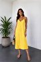 Soft Modal Women's Non-Ironing Adjustable Strap Casual Long Summer Dress - 3