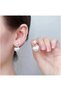 Pearl Heart Ear Jacket Climber Earrings Bijouterie Modern Antiallergic Women's Earrings Elegant Models for Gift