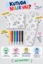 Paintable Unisex Children's Pajama Set – 6 Colors with Felt-Tip Pens as a Gift, Wash and Paint Again, 100% Cotton - 3