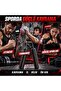 6-Piece Hand Spring Set 45-159 kg Adjustable Grip Strengthener Metal Hand Black - 3