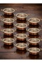 Presentation Plate Copper Pan Set of 12 Breakfast Plate Set - 6