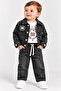Baby Boy 3-Piece Denim Set - Denim Jacket, Printed Bodysuit and Denim Pants - 3