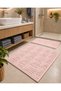2-Piece Bathroom Mat Set Powder Soft Machine Washable 50X70 and 70X100 - 3