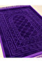 Plush Prayer Rug Soft Textured Large Size Prayer Mat 130X80 cm - 2