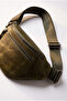 100% Genuine Leather Cuyt Model Unisex Waist Bag-Crossbody Bag - 6