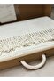 100% Wool Hand-Woven, Single Blanket, Thick Pique, 160 X 220, Natural Structure, Suitable for All Seasons, from the Hands of the Nomad Girls. - 3