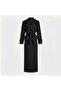 Belted Trench Coat Jacket and Maxi Long Skirt Premium Set - 3