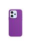 Oppo Reno14 F Compatible Case with Velvet Interior and Erasable Design, Deep Purple - 3