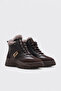 Genuine Leather Fur Brown Floater Brown Suede Women's Classic Boots 240Kza2702 - 4