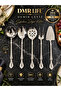 5 Piece Ottoman Plain Sauce Serving Set 18/10 (Small Size)