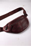 100% Genuine Leather Cuyt Model Unisex Waist Bag-Crossbody Bag - 4