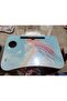 Foldable Laptop Bed Table - Multi-Purpose Portable Lap Desk for Kids & Adults, Study Tray with Cup Holder & Tablet Slot for Bed, Sofa & Couch - 2