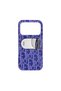 Purple Mirrored Leather Phone Case Dk543 iPhone 17 Promax - 2