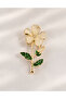 Gold Floral Car Interior Air Conditioning Ornament – Elegant Floral Figured Air Vent Ornament - 3