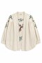 Keten Nakışlı Kimono - 2