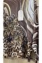Italian Mercerized Blouse with Gilded Leopard Pattern - 4