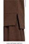 Textured Modal Crew Neck Set with Slit Details - 4